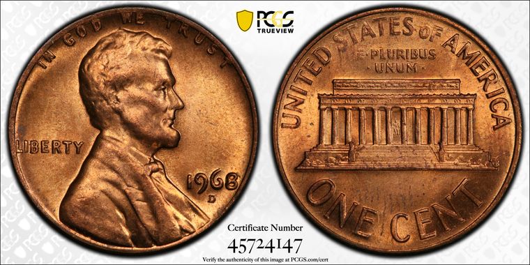 Cert 45724147 - Coin Image