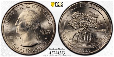 2020-W 25C Salt River Bay NP V75 MS65