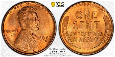 1949-D/D 1C RPM, FS-501 MS65RD