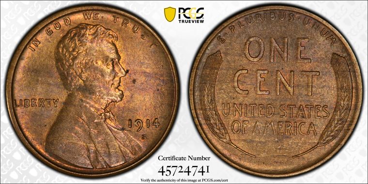 Cert 45724741 - Coin Image