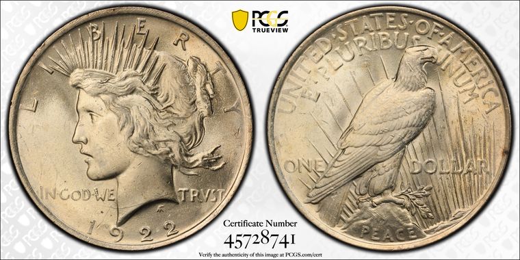 Cert 45728741 - Coin Image