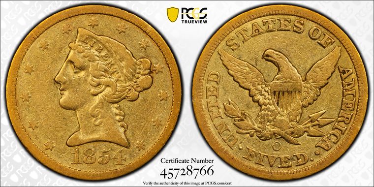 Cert 45728766 - Coin Image