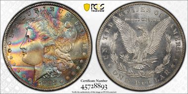 1887 $1 MS65