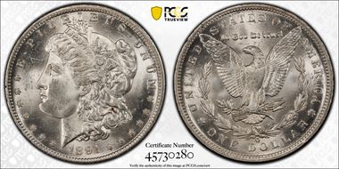 1891-O $1 MS64