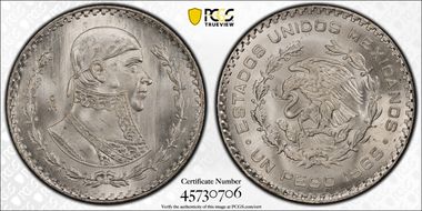 1965-Mo Peso KM-459 MS67