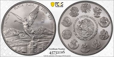 2006-Mo Onza Libertad Ag MS69