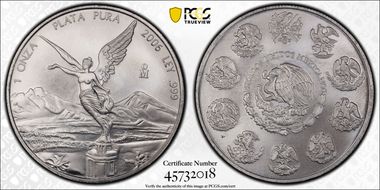 2006-Mo Onza Libertad Ag MS69