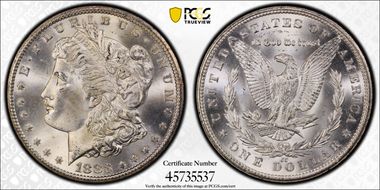 1883-CC $1 MS65+