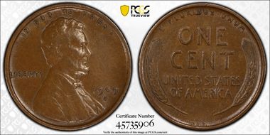 1909-S VDB 1C XF45BN