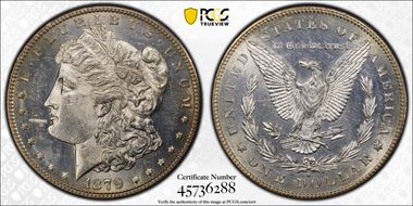 1879-S $1 Reverse of 1878 MS62