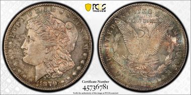 1879-S $1 Reverse of 1878 MS64+