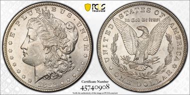 1882 $1 MS61