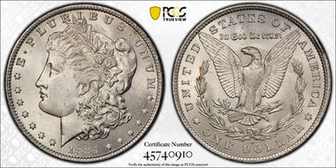 1884-O $1 MS62
