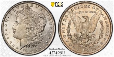 1884-O $1 MS62