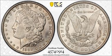 1888 $1 MS63