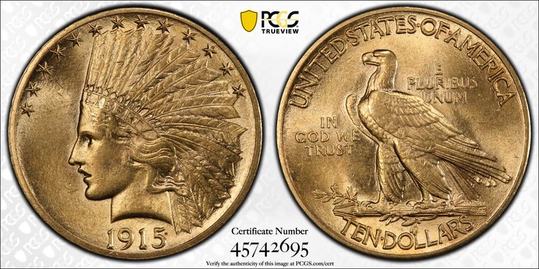 Cert 45742695 - Coin Image