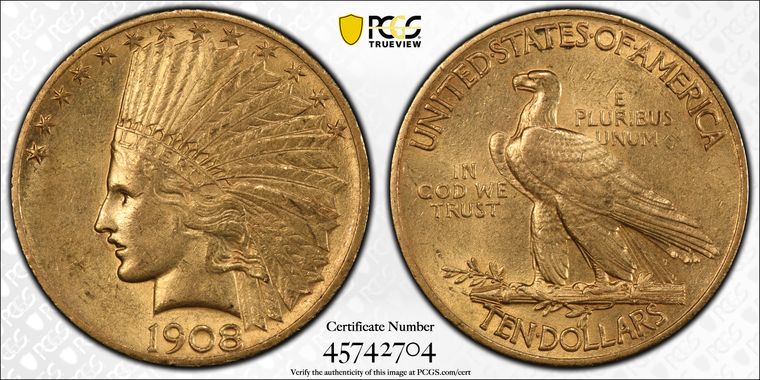 Cert 45742704 - Coin Image