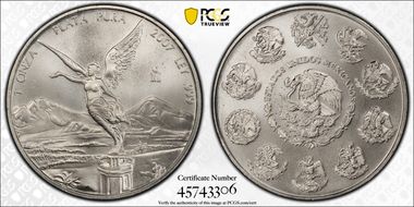 2007-Mo Onza Libertad Ag MS68