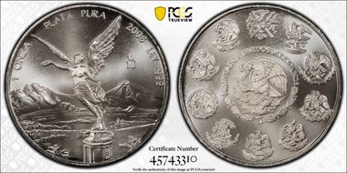 2008-Mo Onza Libertad Ag MS69