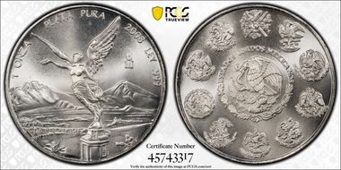 2008-Mo Onza Libertad Ag MS69