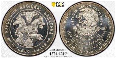 1960 Medal Grove-E-42a Ag SP66