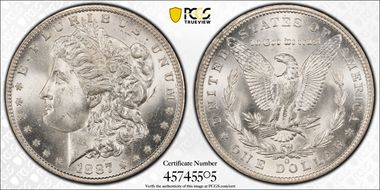1887-O $1 MS64