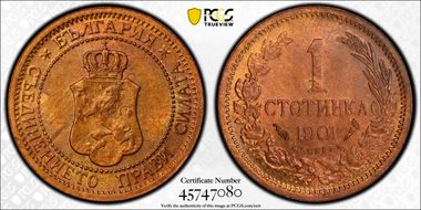 1901 1 St KM-22.1 MS65RB