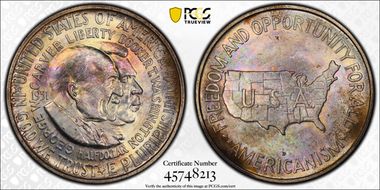 1951-D 50C Washington-Carver MS66
