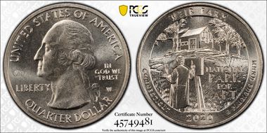 2020-W 25C Weir Farm NP V75 MS64