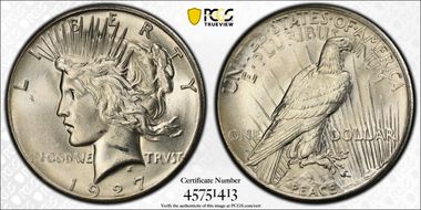 1927 $1 MS63