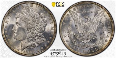 1886 $1 MS64