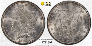 1885-CC $1 GSA Hoard MS63