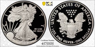 2015-W $1 Silver Eagle PR69DCAM
