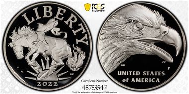 2022-P Medal American Liberty PR69DCAM