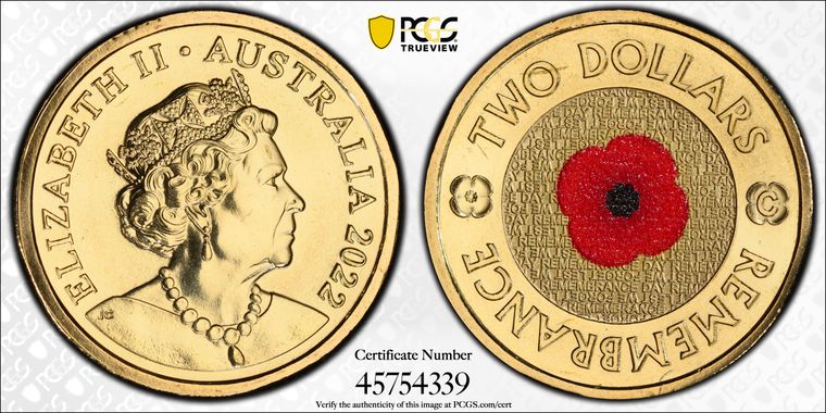 Cert 45754339 - Coin Image