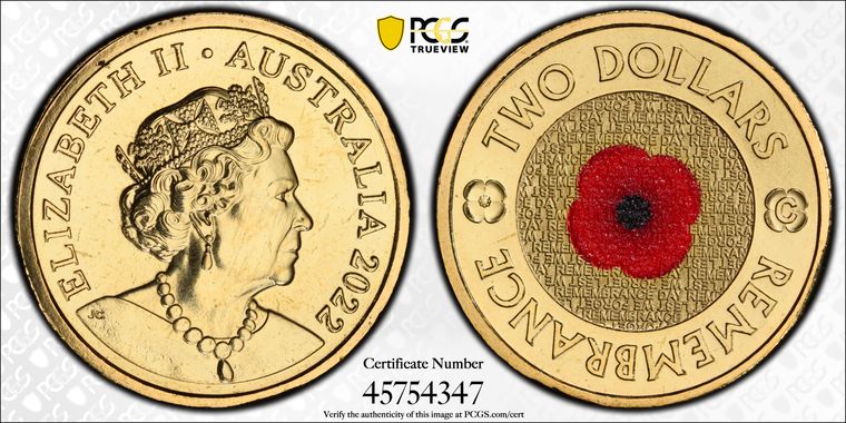 Cert 45754347 - Coin Image