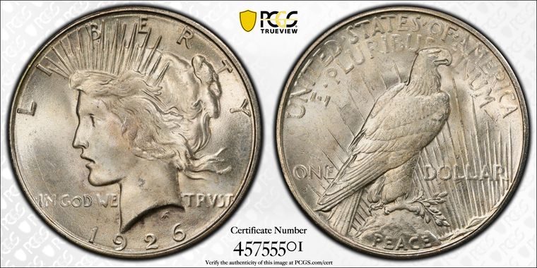 Cert 45755501 - Coin Image