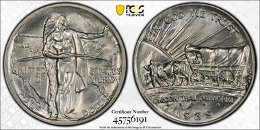 1939 50C Oregon MS66