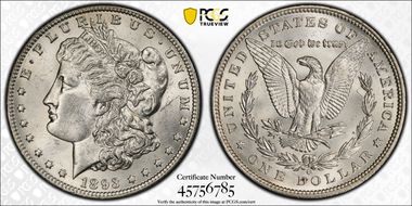 1893-O $1 MS62
