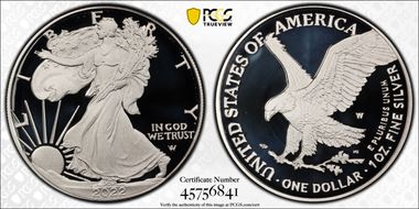 2022-W  $1 Silver Eagle PR69DCAM