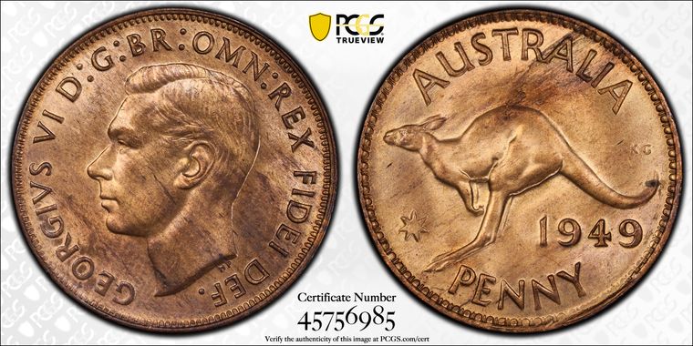 Cert 45756985 - Coin Image