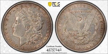 1898 $1 XF40