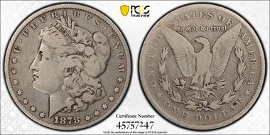 1878 7TF $1 Reverse of 1878 G6