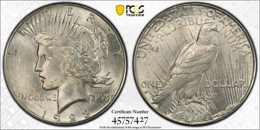 1928-S $1 MS63