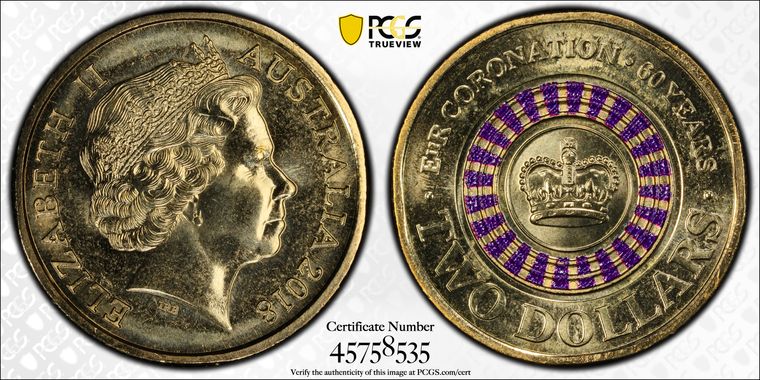 Cert 45758535 - Coin Image