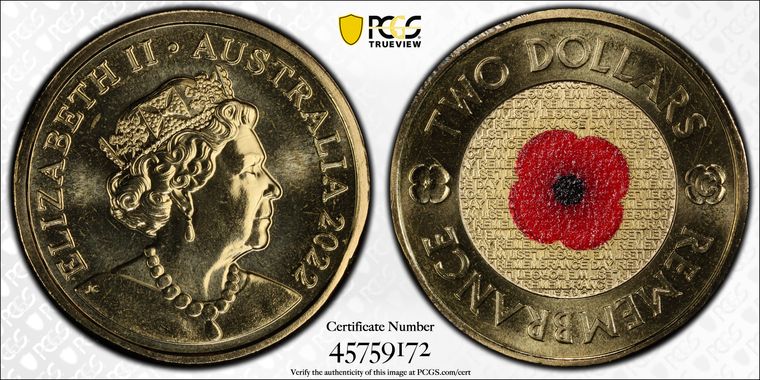 Cert 45759172 - Coin Image