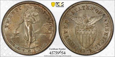 1929-M 20C Allen-11.19c RP 2nd 9 MS64