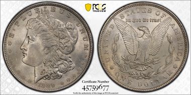 1889 $1 MS63