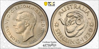 1939(m) Shil KM-39  Ag MS65