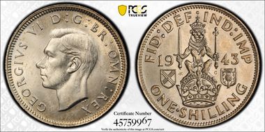 1943 Shil S-4083 Scottish Rev MS63